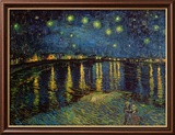 Nuit étoilée, Arles, 1888 Poster par Vincent van Gogh
