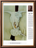Chefs-d'œuvre du vingtième siècle - Georgia O'Keeffe - Crâne de vache et roses Posters par Georgia O'Keeffe