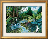 Iao-Tal Gerahmter Giclée-Druck von Ari Vanderschoot