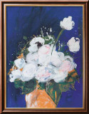 Weisse Rosen Plakat av Johannes Bender Weisse Rosen Plakat av Johannes Bender