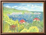 Cruise Ships in St. Thomas Posters av Rebecca Brown Cruise Ships in St. Thomas Posters av Rebecca Brown