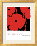 Four Reds, May 7 2009 Pósters por Donald Sultan