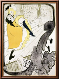 Jane Avril Lámina giclée enmarcada por Henri de Toulouse-Lautrec Jane Avril Lámina giclée enmarcada por Henri de Toulouse-Lautrec
