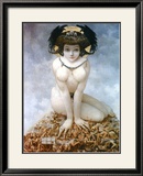 Elle, 1905 Posters af Gustav Adolf Mossa