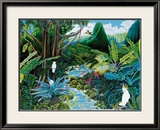 Iao-Tal Gerahmter Giclée-Druck von Ari Vanderschoot