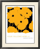 Four Yellows, April 6 2005 Lámina por Donald Sultan