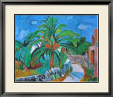 Path with Palm-Tree, Porto d'Ischia, 1957 Posters tekijänä Hans Purrmann