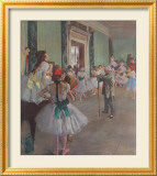 Classe de Danse Poster par Edgar Degas