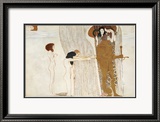 Beethoven Frieze: Desire For Happiness, c.1902 Posters par Gustav Klimt