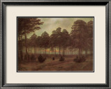 Caspar David Friedrich - Akşam - Çerçeveli Giclee Baskı Caspar David Friedrich - Akşam - Çerçeveli Giclee Baskı