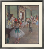 Classe de Danse Affiches par Edgar Degas