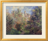 Jardins de Bordighera, 1884 Affiches par Claude Monet