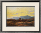 Caspar David Friedrich - Ruins of Eldena Abbey and the Riesengebirge - Çerçeveli Giclee Baskı Caspar David Friedrich - Ruins of Eldena Abbey and the Riesengebirge - Çerçeveli Giclee Baskı