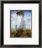 Madame Monet et son fils Affiches par Claude Monet