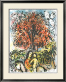 Sainte Famille Affiche par Marc Chagall