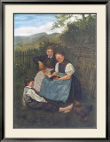 Tarde de verano Láminas por Hans Thoma Tarde de verano Láminas por Hans Thoma