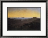 Caspar David Friedrich - Riesengebirge - Çerçeveli Giclee Baskı Caspar David Friedrich - Riesengebirge - Çerçeveli Giclee Baskı