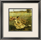 Lepage, Les Foins, c.1885 Plakat av Jules Bastien-Lepage Lepage, Les Foins, c.1885 Plakat av Jules Bastien-Lepage