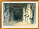 Interior of Abou Simbel Lámina por David Roberts Interior of Abou Simbel Lámina por David Roberts
