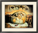 Geopoliticus Poster von Salvador Dalí