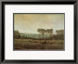 Après-midi Estampe encadrée par Caspar David Friedrich