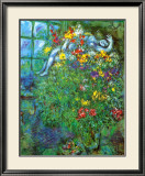 Le Bouquet Ardent Affiches par Marc Chagall