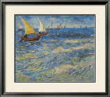 Seascape at Saintes-Maries, c.1888 Reprodukcje autor Vincent van Gogh Seascape at Saintes-Maries, c.1888 Reprodukcje autor Vincent van Gogh