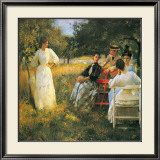 Dans le verger (1891) Posters par Edmund Charles Tarbell