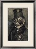 Orphan Man in Sunday with Eye Bandage Plakater af Vincent van Gogh