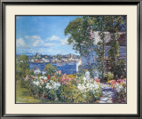 Puerto de Boothbay Láminas por Edward Redfield
