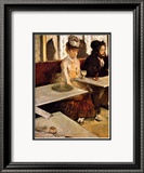 Ajenjo Lámina giclée enmarcada por Edgar Degas Ajenjo Lámina giclée enmarcada por Edgar Degas