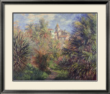 Jardins de Bordighera, 1884 Posters par Claude Monet