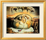 Enfant géopolitique observant la naissance de l'homme nouveau Affiches par Salvador Dalí