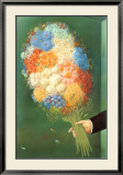 Blumen Kunstdrucke von Fernando Botero