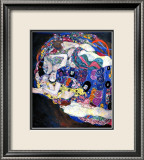 The Maiden Lámina giclée enmarcada por Gustav Klimt The Maiden Lámina giclée enmarcada por Gustav Klimt