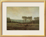 Après-midi Estampe encadrée par Caspar David Friedrich