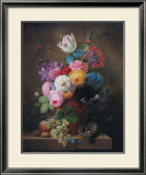 Rich Still Life of Roses Plakater av Arnoldus Bloemers Rich Still Life of Roses Plakater av Arnoldus Bloemers
