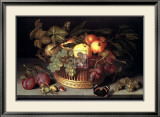Fruit Basket Poster av Johannes Bosschaert