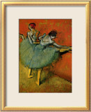 Tanzerinnen an der Stange Ballerina Posters par Edgar Degas