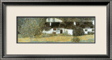 Shloss Kammer on Attersee Prints by Gustav Klimt