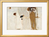 Beethoven Frieze: Desire For Happiness, c.1902 Láminas por Gustav Klimt