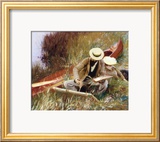 Étude de l'extérieur Affiches par John Singer Sargent