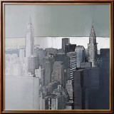 Chrysler and Empire State Buildings Lámina por Joan Farré Chrysler and Empire State Buildings Lámina por Joan Farré