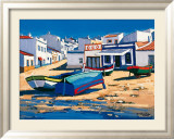 Barque Bleue a Alvor Arte por Jean-Claude Quilici Barque Bleue a Alvor Arte por Jean-Claude Quilici