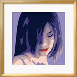 The Girl from Okinawa in Purple Pósters por Javier Palacios The Girl from Okinawa in Purple Pósters por Javier Palacios