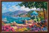 Italian Lakes I Print by Julian Askins