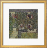 Forester's House in Waeissenbach at Attersee, 1912 Pósters por Gustav Klimt