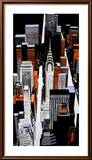 Chrysler Building Sky View Lámina enmarcada de edición limitada por Joan Farré Chrysler Building Sky View Lámina enmarcada de edición limitada por Joan Farré