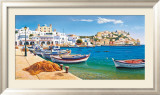 Porticciolo Mediterraneo Posters par Adriano Galasso