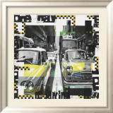 Two Cabs Póster por Vincent Gachaga